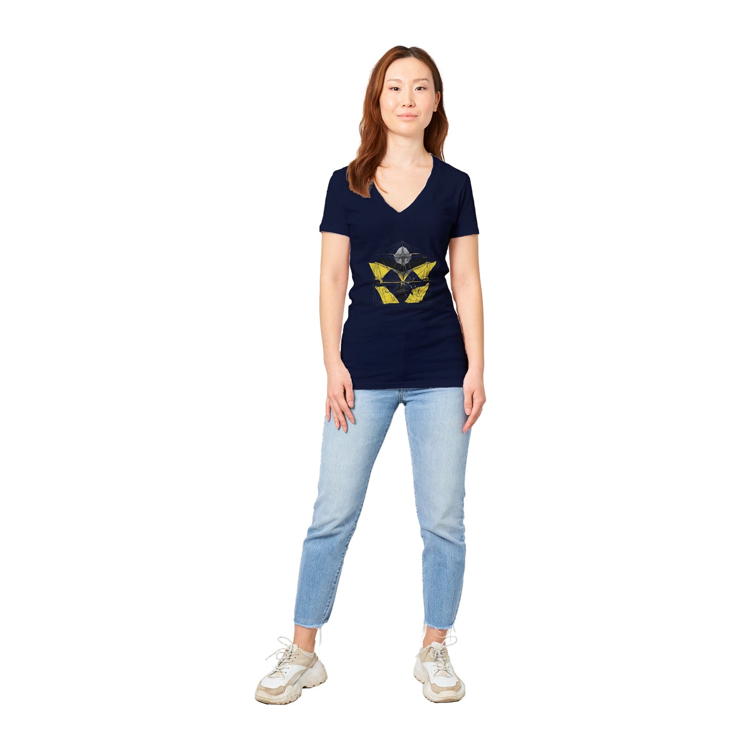 Art Premium Womens V-Neck T-shirt