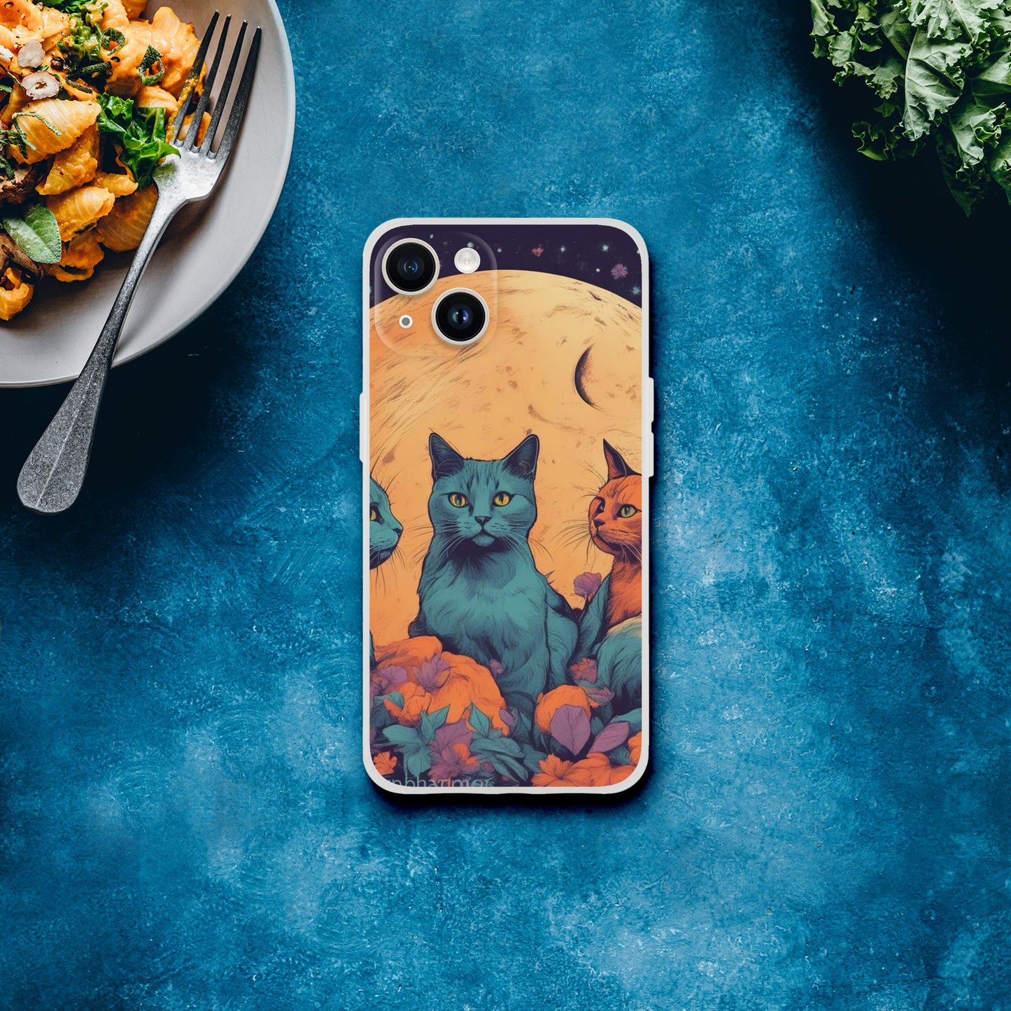 Cat Iphone Flexi case