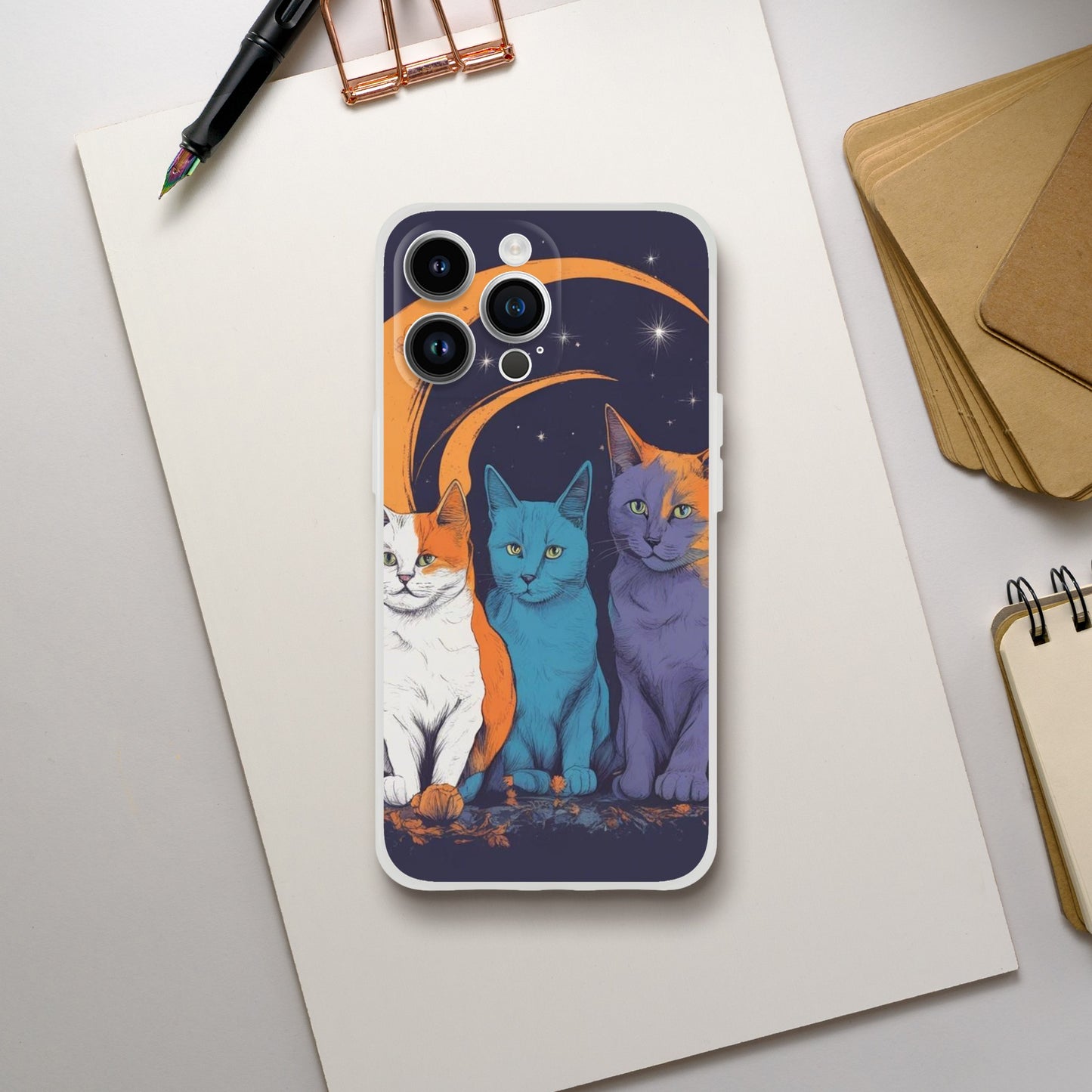 Cats Flexi Case - Durable & Stylish Protection for iPhone & Galaxy