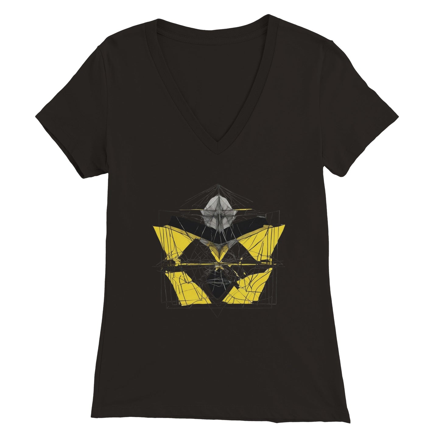 Art Premium Womens V-Neck T-shirt