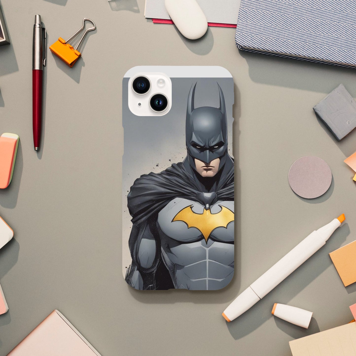 Batman-Inspired Slim Protective Phone Case