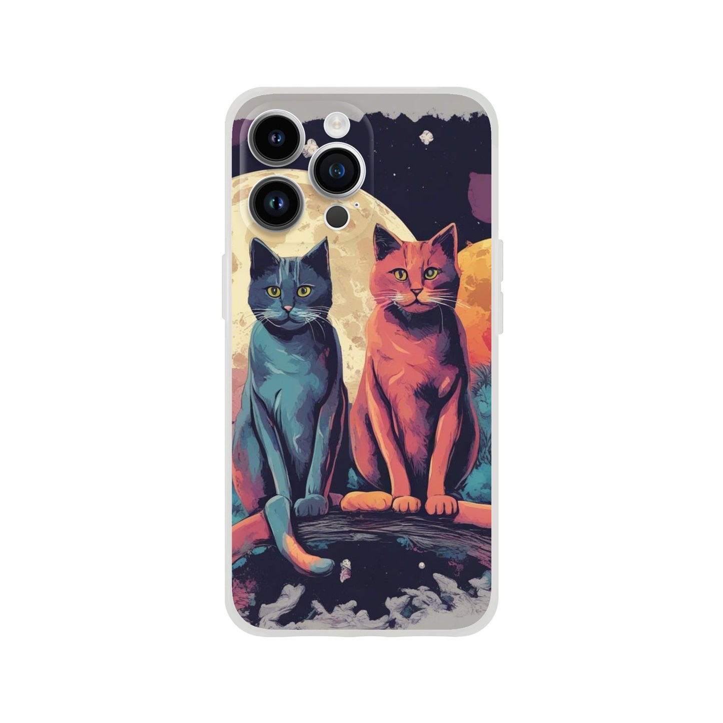 Cat Iphone Flexi case