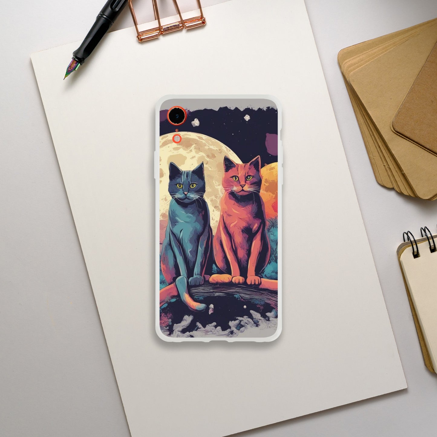 Cat Iphone Flexi case