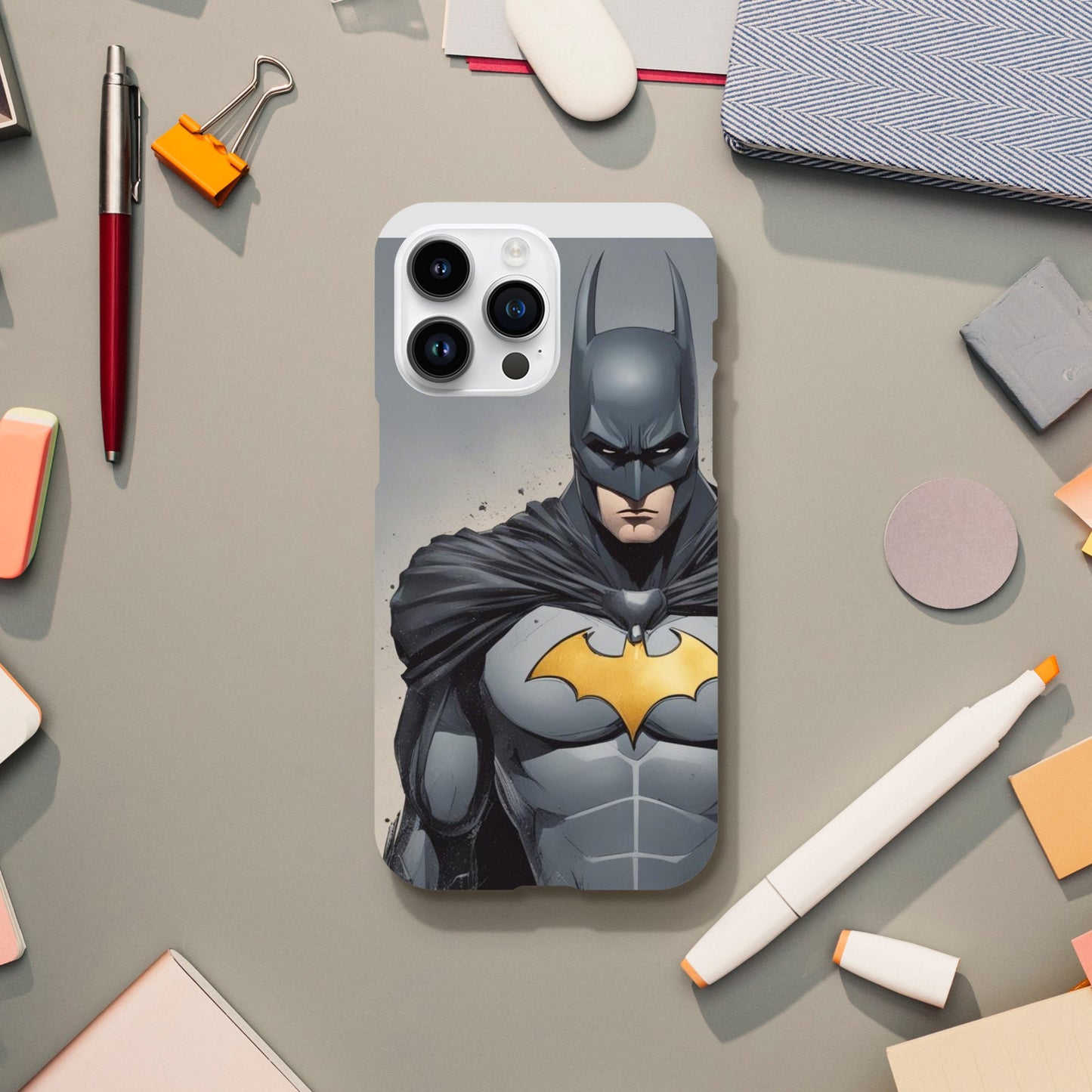 Batman-Inspired Slim Protective Phone Case