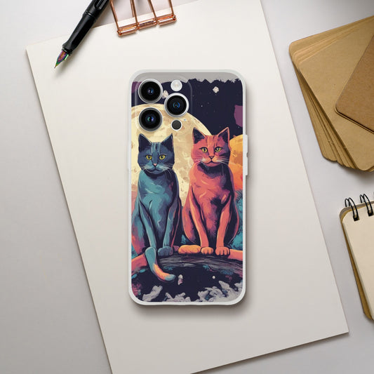 Cat Iphone Flexi case